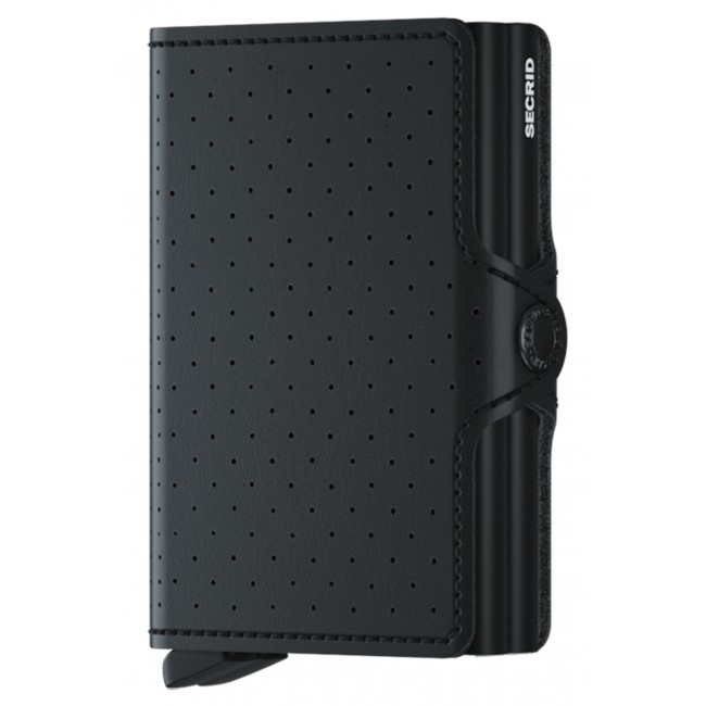 Carteira Secrid Twinwallet Perforated Black