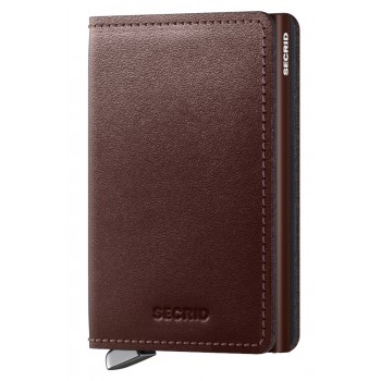 secrid premium slimwallet dusk dark brown