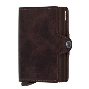 SECRID TWINWALLET VINTAGE CHOCOLATE